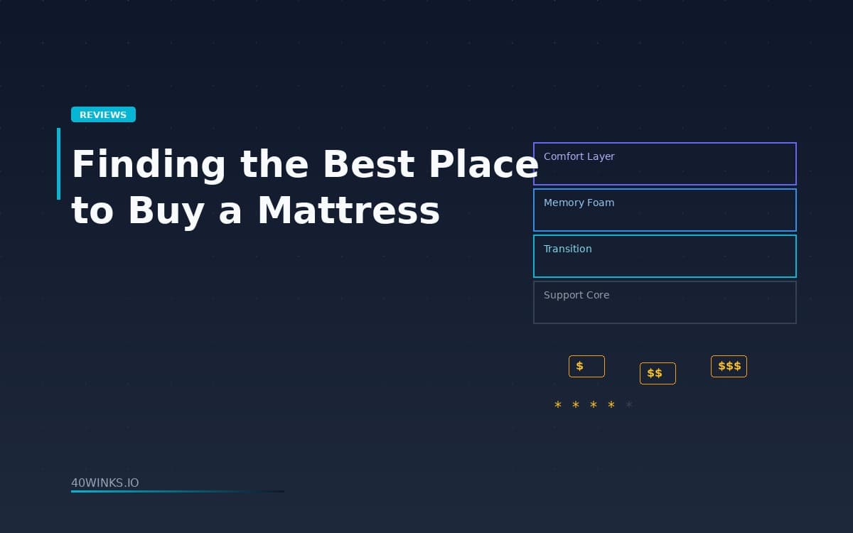 Finding the Best Place to Buy a Mattress